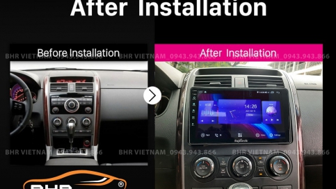 Màn hình DVD Android liền camera 360 Mazda CX9 2006 - 2016 | Fujitech 360 